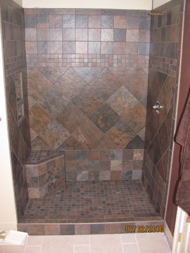 A To Z Tile Gallery, Custom Tile Showers Gallery